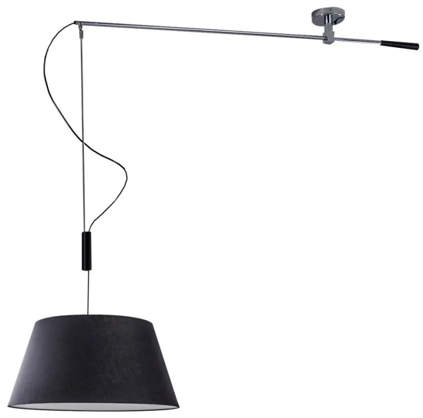 Lustra cu un pendul directionabil MALAGA BK