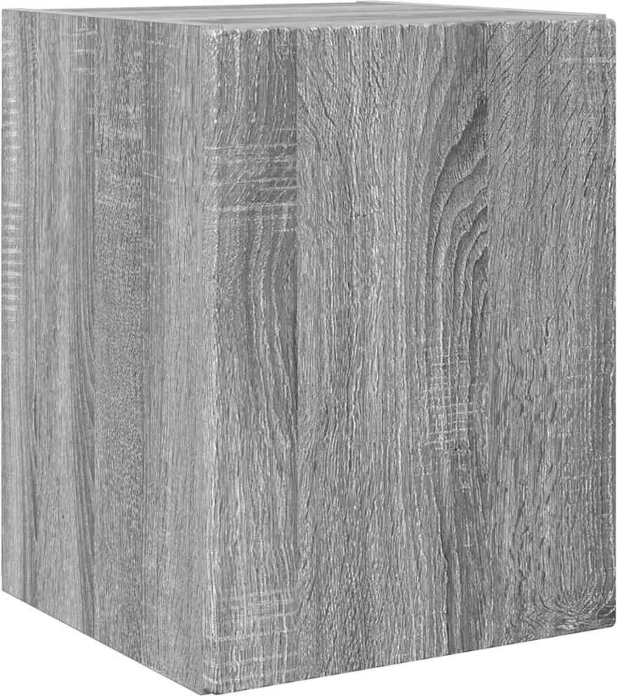 vidaXL Dulap TV de perete Gri Sonoma 30 x 31 x 40 cm Lemn compozit