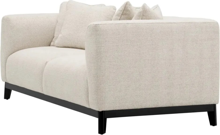 Canapea fixa design LUX Corso S, lyssa sand