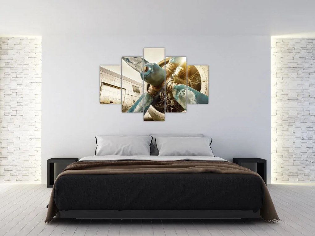 Tablou - Elice de avion vechi (150x105 cm)