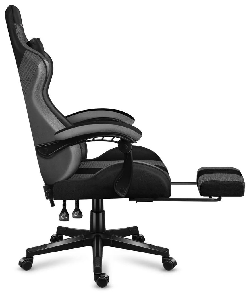 Fotoliu gaming Fusion 4.7 (negru + gri). 1087477