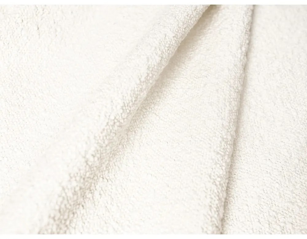 Colțar bej cu tapițerie bouclé (în formă de "U") Jodie – Micadoni Home