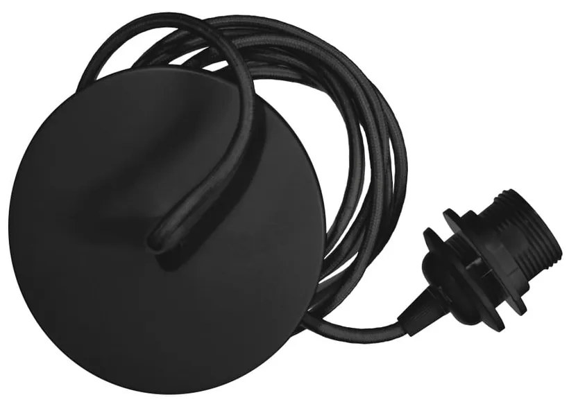 Cablu pentru lustră UMAGE Rosette, lungime 210 cm, negru