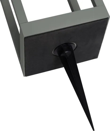 Hesperide - Lanternă solară cu LED PIKY LED/3,7V 2600 mAh 40 cm IP65 verde