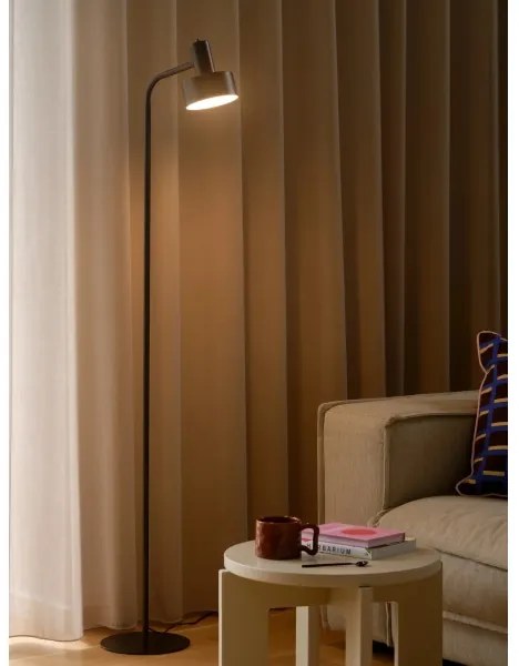 Nordlux - Lampă de podea MATIS 1xE27/15W/230V neagră