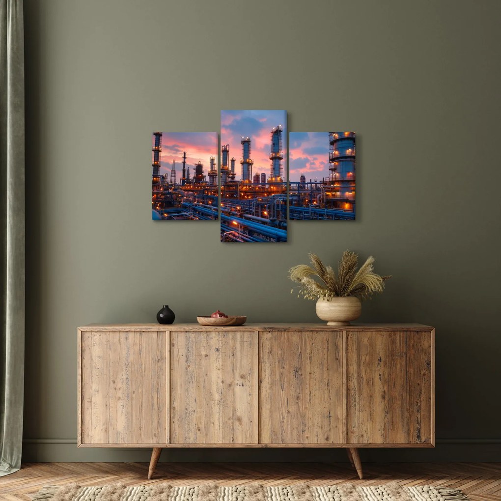 Tablou - Instalație industrială (90x60 cm)