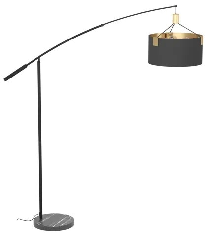 Lampă de masă Eglo 39966 TORTOLA 3xE27/40W/230V negru/auriu
