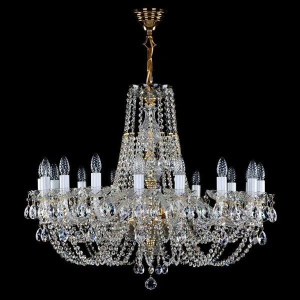 Candelabru Cristal Bohemia Exclusive 16 brate, diam.85cm ANGELIKA dia. 850 CE