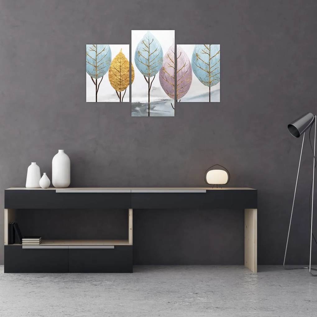 Tablou - Copaci design (90x60 cm)