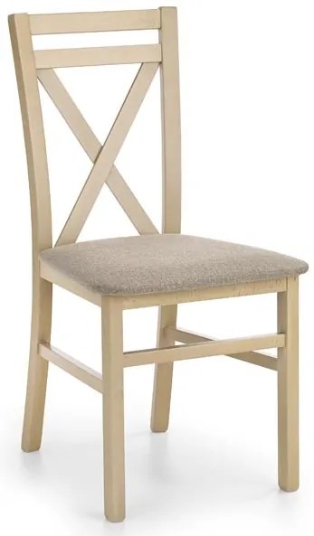 Scaun de sufragerie Delmar (stejar sonoma + bej). 770693