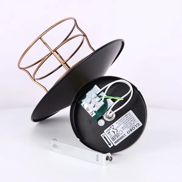 Lampă de perete VIEJO 1xE27/60W/230V Globo 15086BW