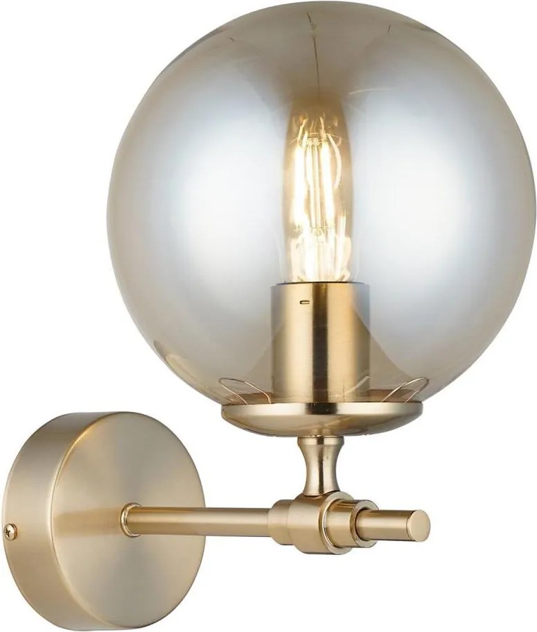 Aplică de perete POLINO 1xE27/40W/230V, aurie