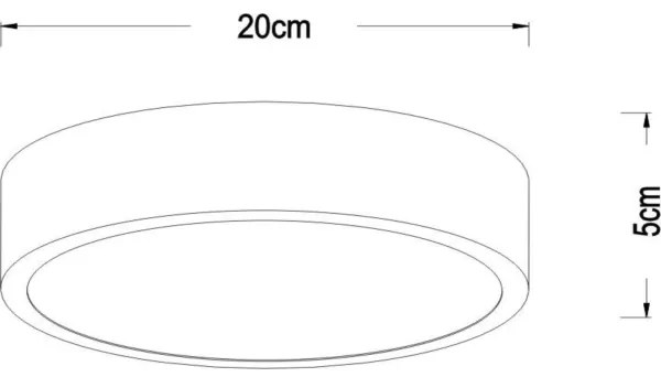 Plafonieră LED dimabilă Lucide 79185/20/02 UNAR LED/12W/230V auriu