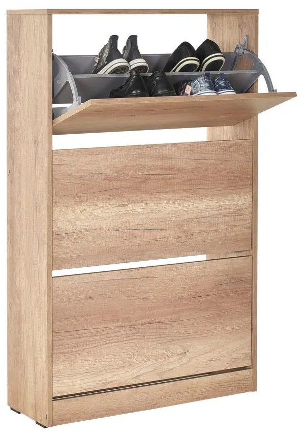 Pantofar Adore Mediu, 3 compartimente, capacitate 18 perechi incaltaminte, 73 x 119 x 26 cm