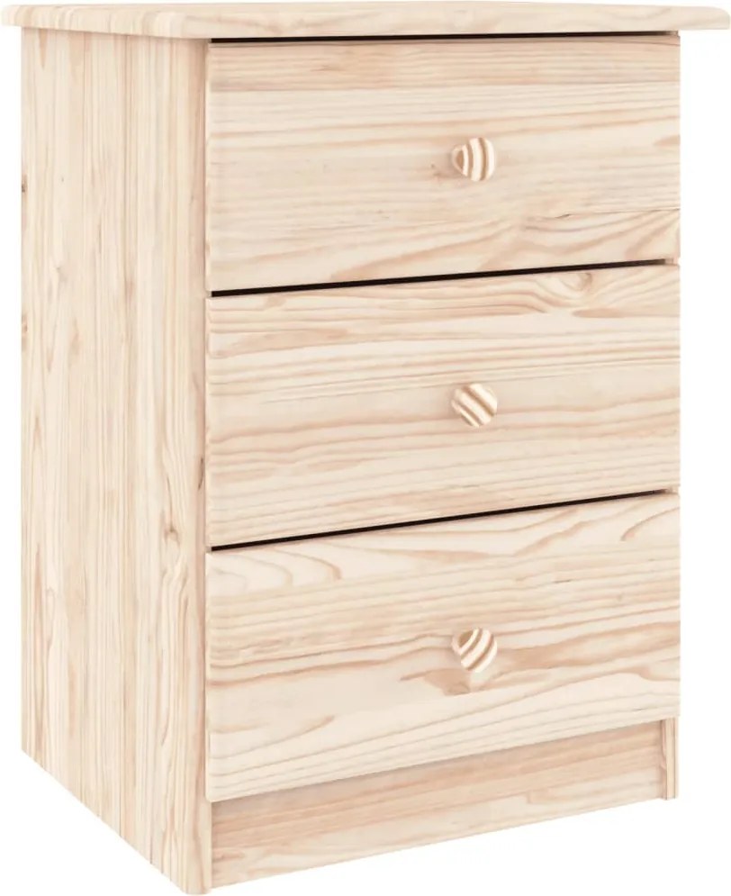 vidaXL Noptieră ALTA, 41x35x55,5 cm, lemn masiv de pin