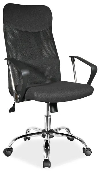 Scaun de birou Q-025 material negru
