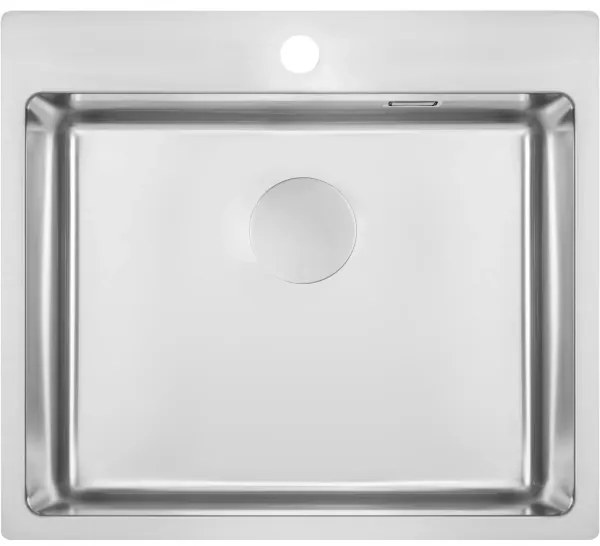 Chiuvetă de bucătărie Deante ZPO_010B OLFATO 50,5x55 cm oțel periat