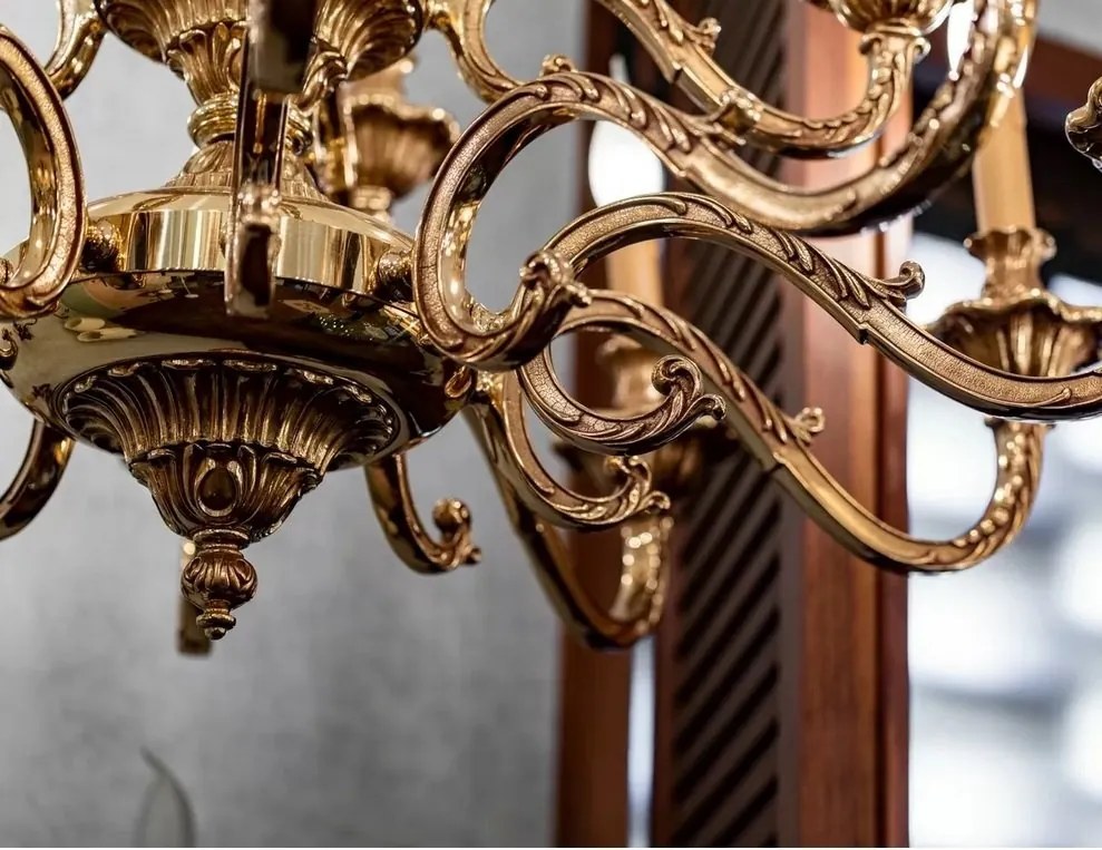 Candelabru 15 brate LUX realizat manual Boris