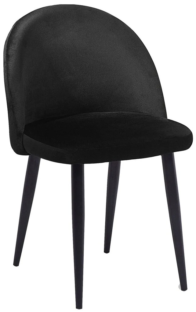 Set 2 buc. scaune pentru sufragerie Visla (negru). 1009934