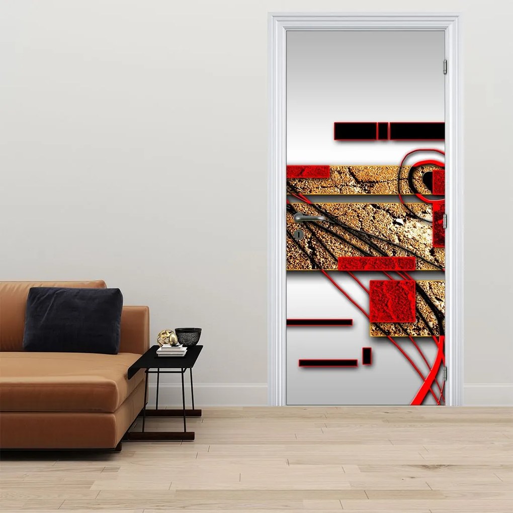 Fototapet pentru ușă - Abstract (95x205cm)