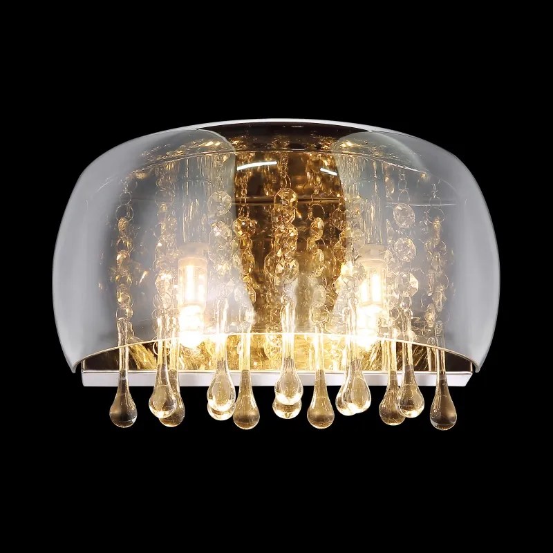 Aplica de perete design modern KALLA fumuriu 15809W GL
