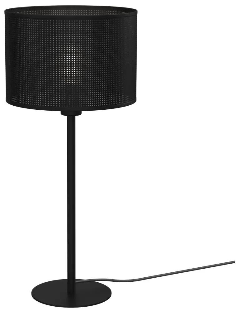 Lampă de masă LOFT SHADE 1xE27/60W/230V d. 25 cm neagră