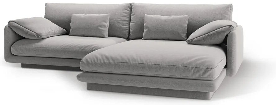 Colțar gri deschis (cu colț pe partea dreaptă) Torino – Micadoni Home