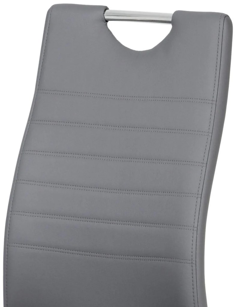 Scaun sufragerie Darren-418 GREY (gri). 1120448