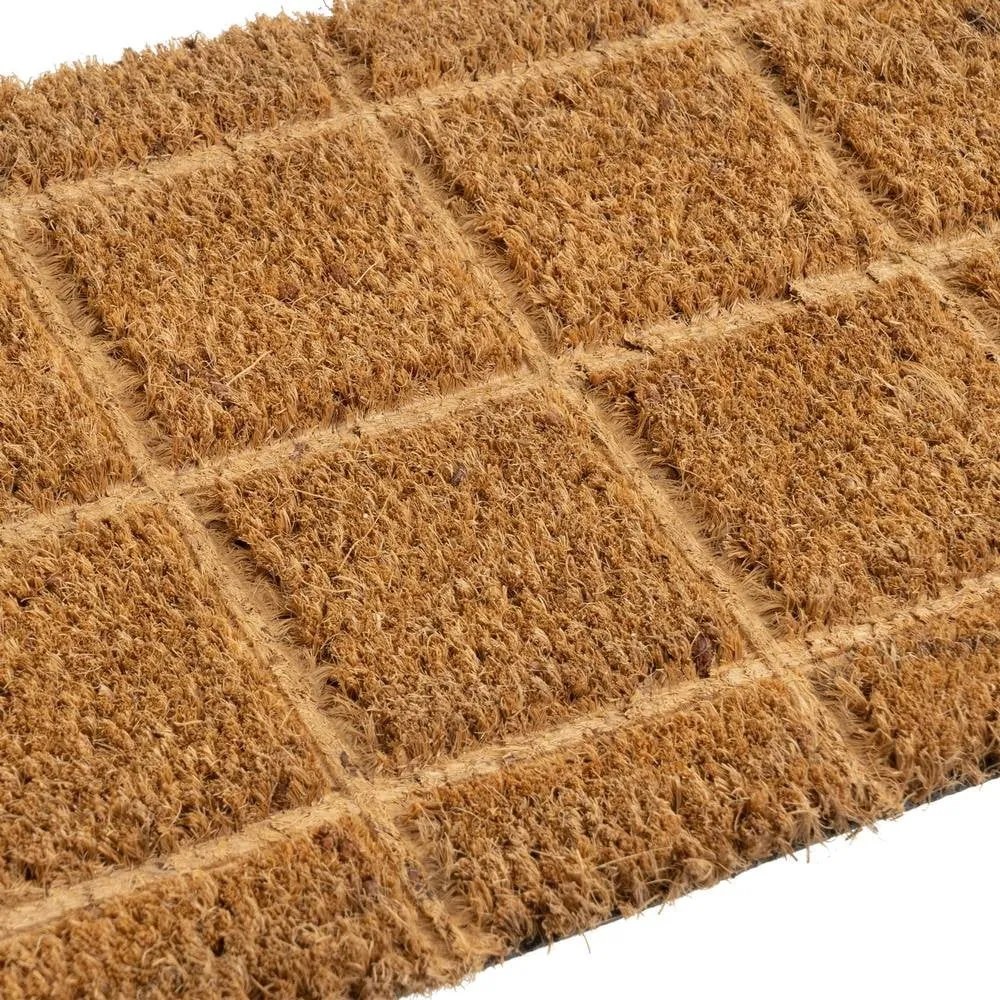 Covoraș de intrare din fibre de nucă de cocos 25x75 cm Trazos – Casa Selección