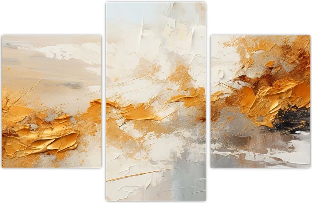 Tablou - Textura aurie (90x60 cm)