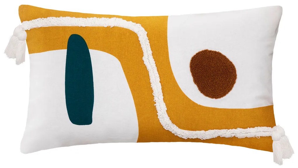 Husa de perna alba ORGANIC 30x50 cm