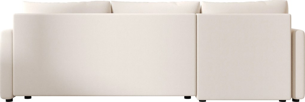 Coltar extensibil VENORIA, crem, colt reversibil, 220x143 cm + 2 perne GRATUIT