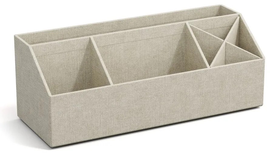 Organizator pentru papetărie din carton Elisa Canvas Paper Laminate – Bigso