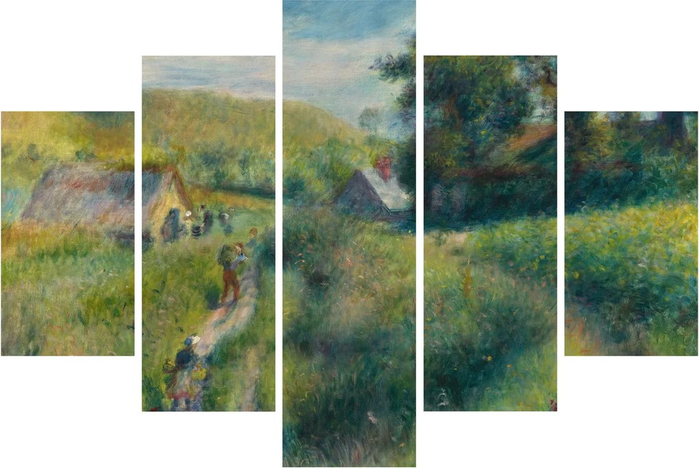 Tablou - Auguste Renoir, The Mussel Harvest, reproducere (150x105 cm)