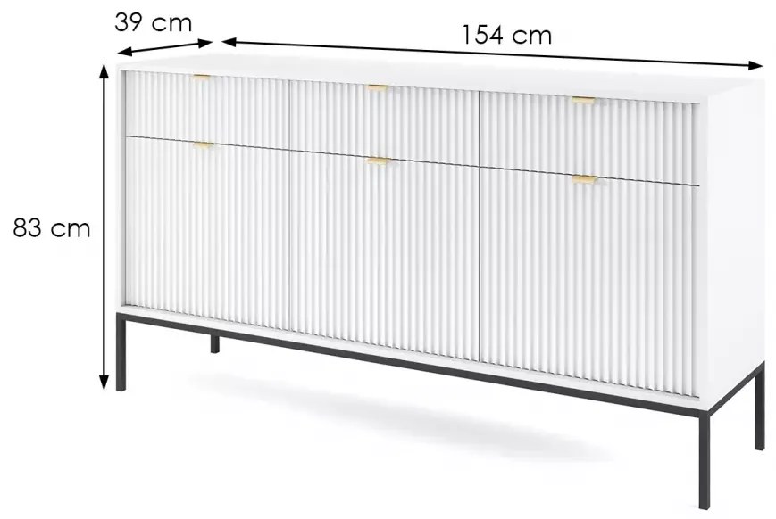 Comoda alba, NOVA KSZ154