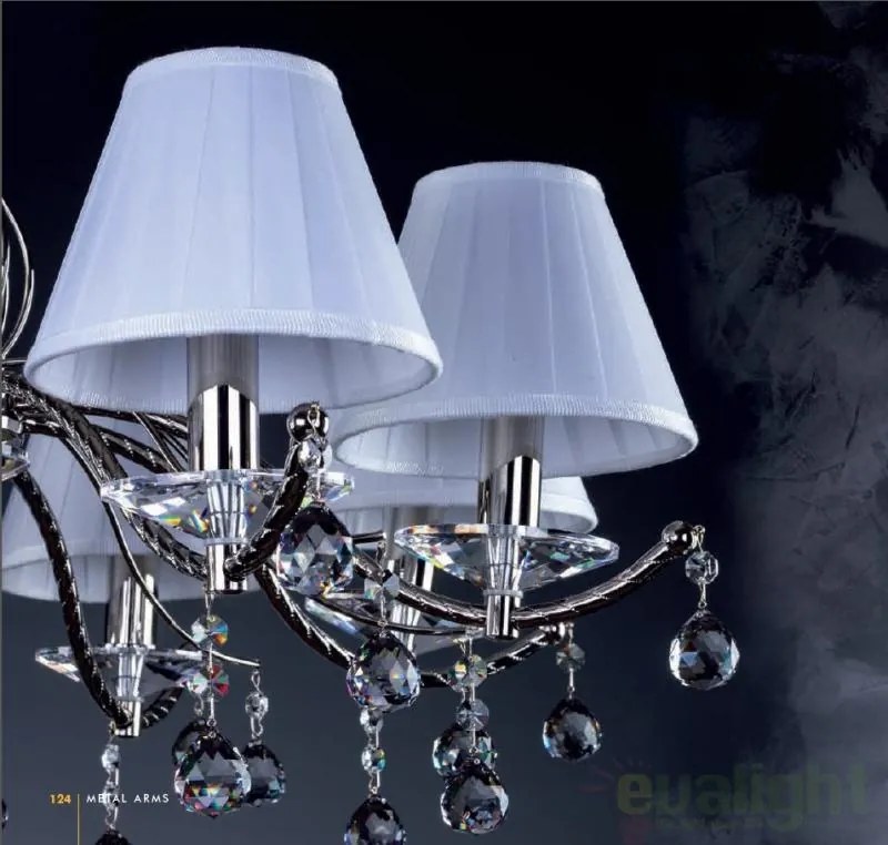Candelabru Cristal Bohemia Exclusive 3 brate, diam. 60cm Chantal III. CE