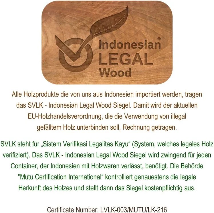 Scaun pliabil din tec din lemn 4x , DIVERO