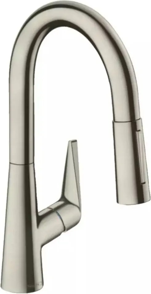 Baterie bucatarie cu dus extractibil crom periat Hansgrohe Talis M51 160 sBox cu 2 jeturi