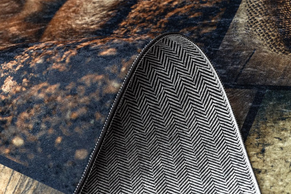 ANDRE 50090 covor lavabil Cafea bucatarie, anti-alunecare - maro