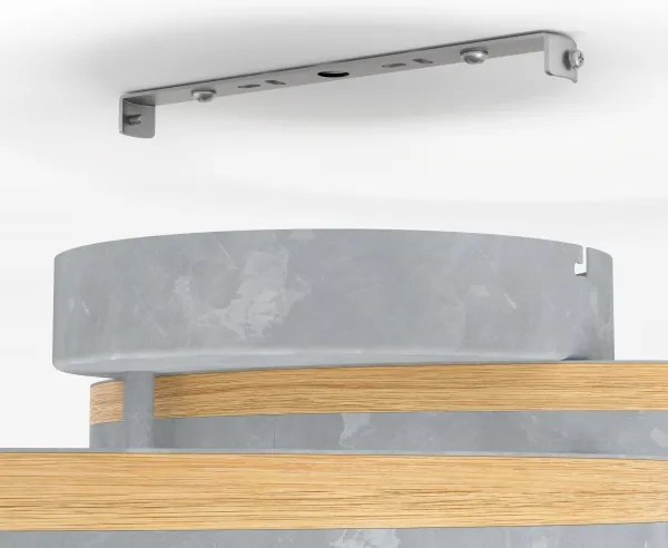 Lustră LED dimabilă aplicată Eglo 39895 CADINARO LED/12,5W/230V + 2xLED/15,5