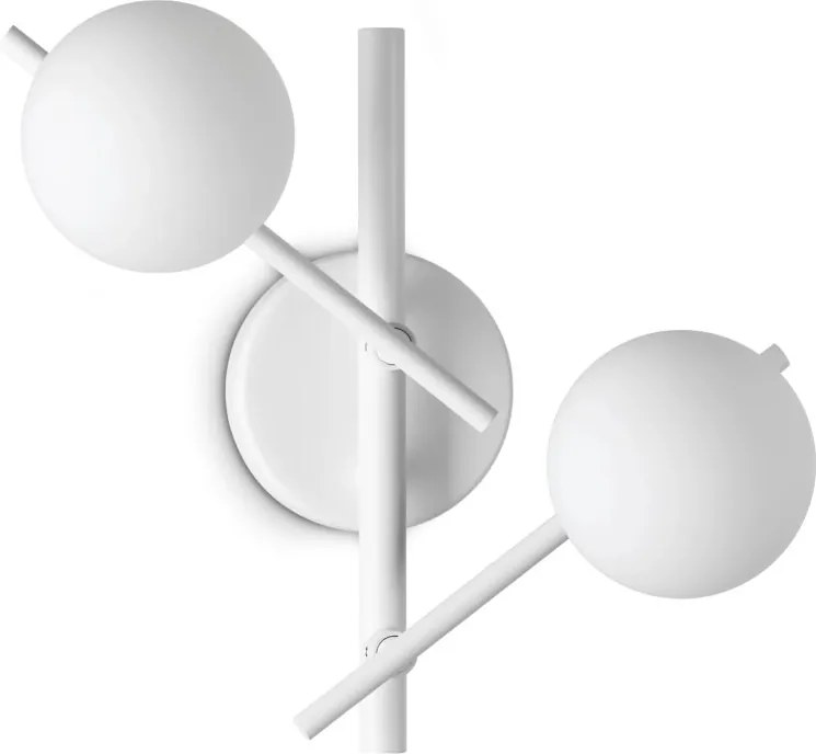 Aplica de perete moderna ATLAS AP2 BIANCO