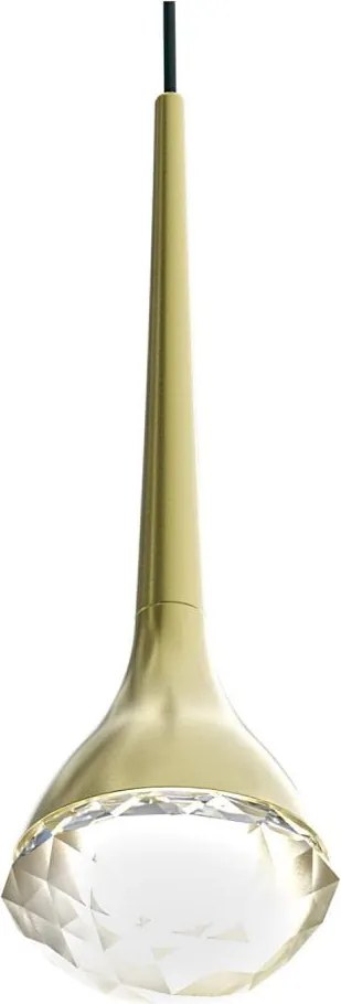 Open Design OR86171 - Lustră LED suspendată pe cablu CRIMA, 7W/230V, alamă