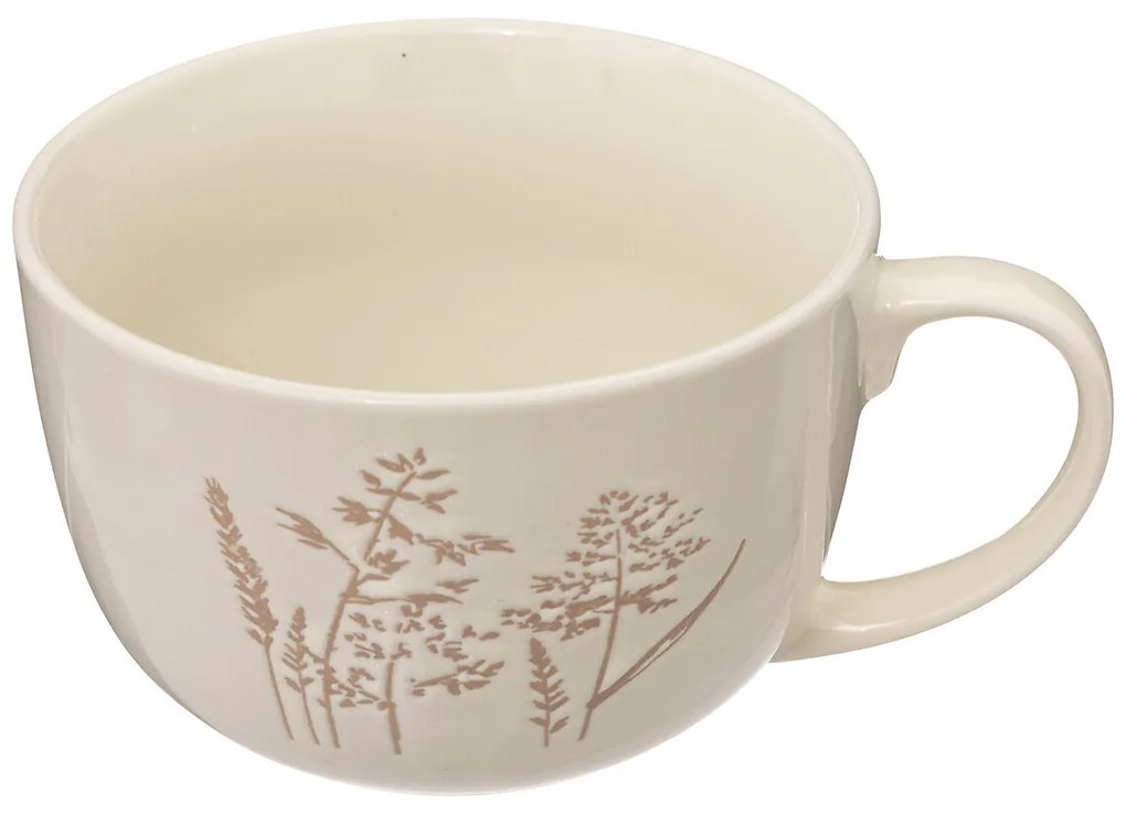 Cana mare pentru ceai ELSA, model flori salbatice, 500 ml