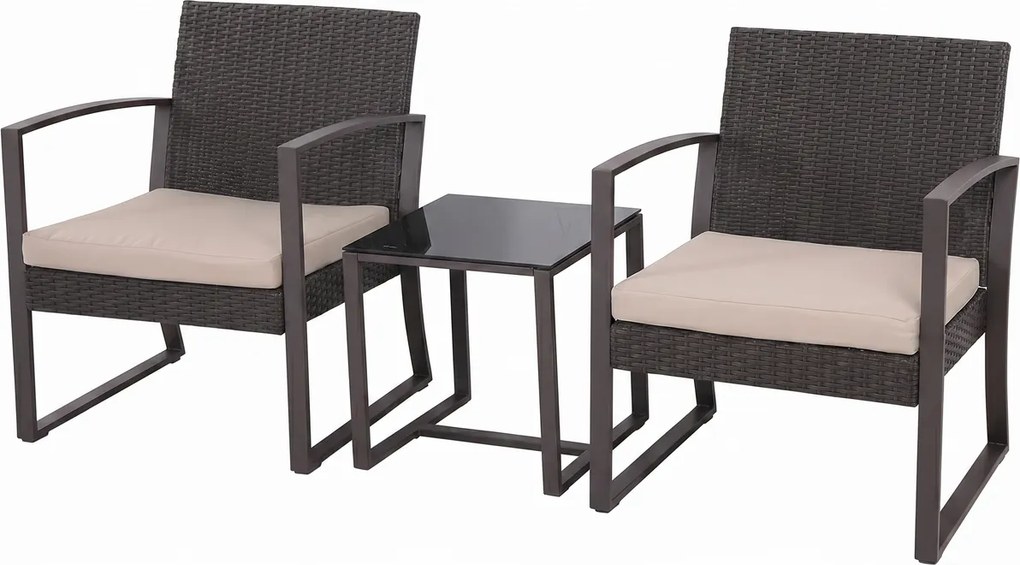 Set de mobilier de grădină Avenberg Belfast, 3piese