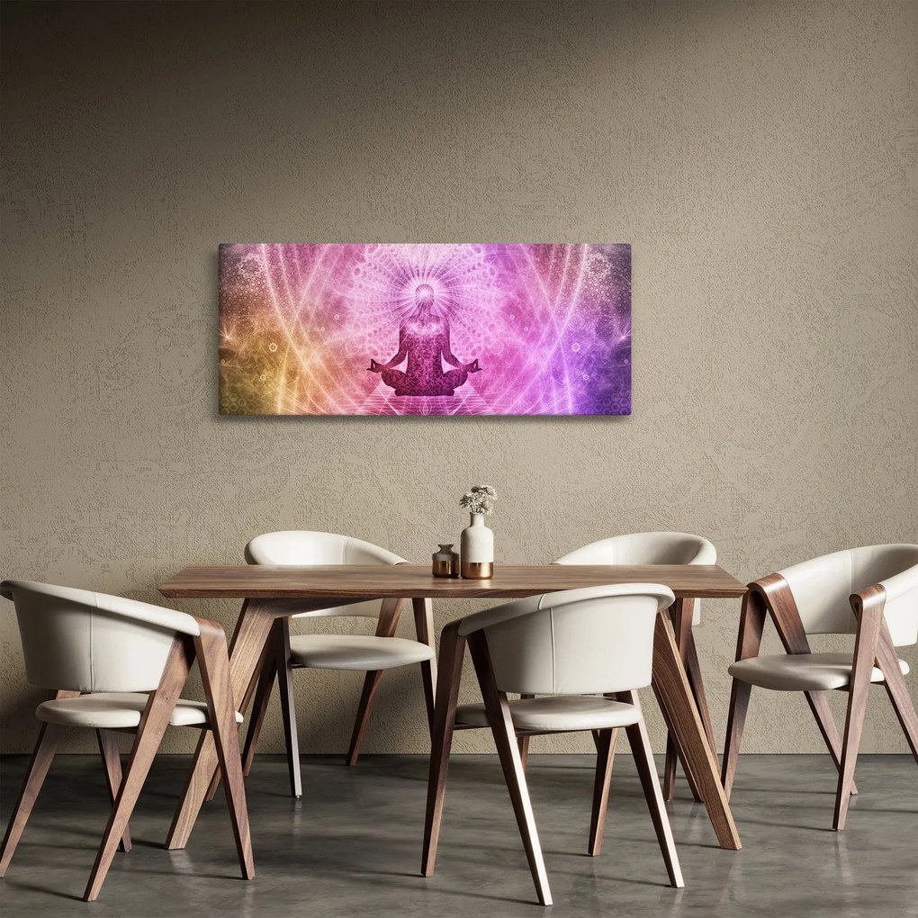 Tablou meditație (120x50 cm)