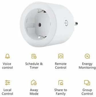 Priza smart CE1P WiFi, 2500W, 10A, IMOU