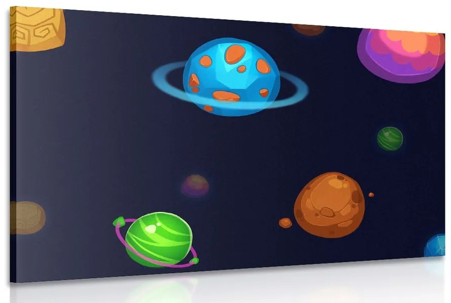 Tablou planete magice