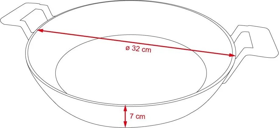 Tigaie WOK din fontă SAMBAL - GRILL FLEX pentru grătar NEVADA, FLORIDA