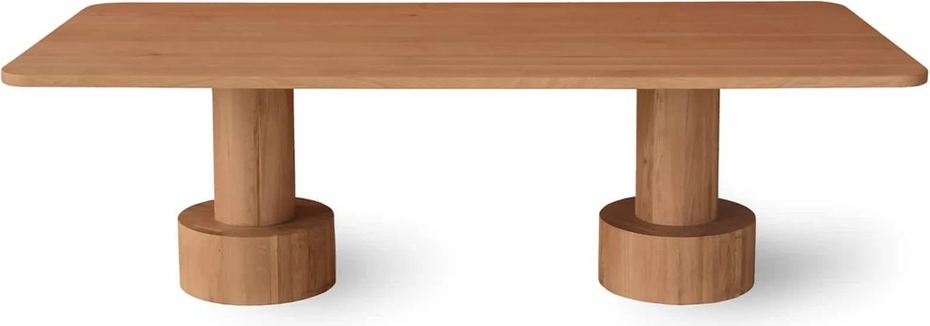 Masă stejar masiv Dining Smith, 300 × 110 × 79 cm