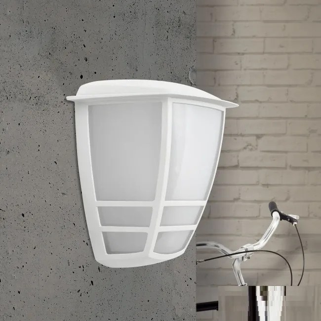 Aplica de perete exterior, protectie IP44, Lift alb
